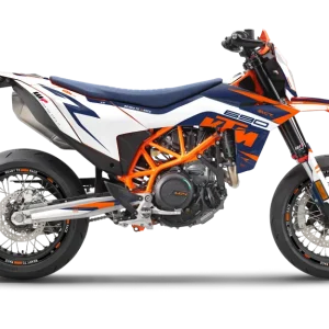 KTM 690 SMC-R 2026 DEKOR - „Torque“ (Weiß/Blau)