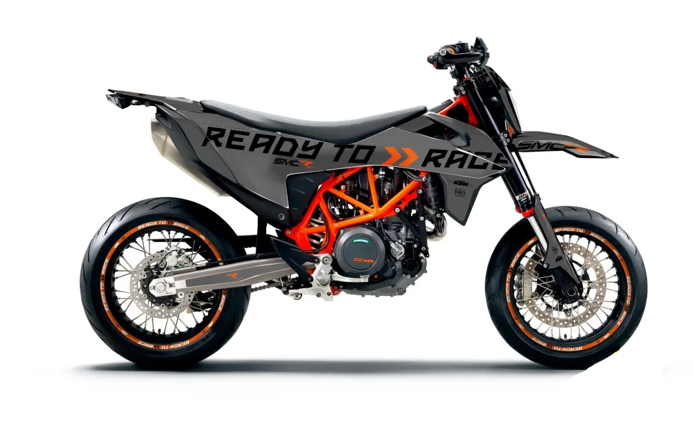 KTM 690 SMC-R DEKOR - "Ready2Race" (Grau)