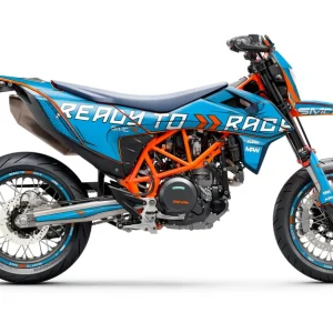KTM 690 SMC-R DEKOR - „Ready2Race-Trace“ (Blau)