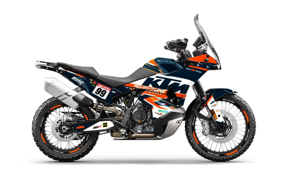 KTM 790/890 Adventure R/S 2023 DEKOR - "Atlantic" (Dunkelblau)