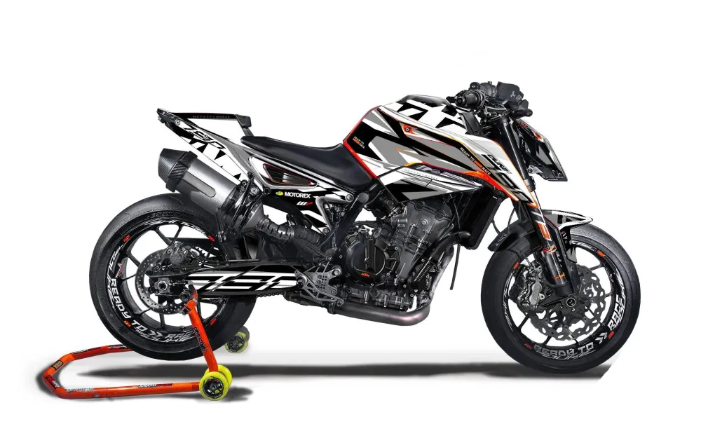 KTM 790/890 Duke DEKOR - "Legacy" (Weiß)