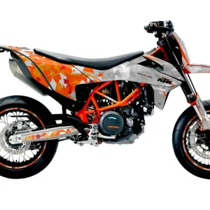 KTM DEKOR - 690 SMC-R "Flake" (Orange/Grau)