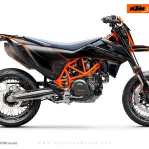 KTM DEKOR - 690 SMC-R "Fuel" (Schwarz)