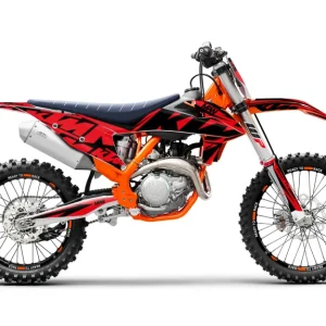 KTM EXC / EXC-F DEKOR - „Kickdrift“ (Rot)