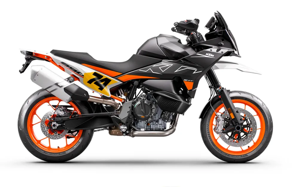 Nummernschild-Aufkleberset - KTM 890 SMT