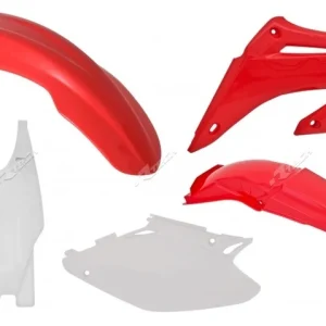 Kunststoff-Kit Racetech Originalfarbe rot/weiß Honda CR125/250R