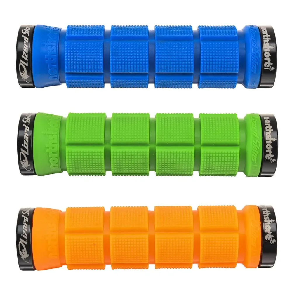 LIZARD SKINS NORTHSHORE Lock-On Grips Schwarz/Silber