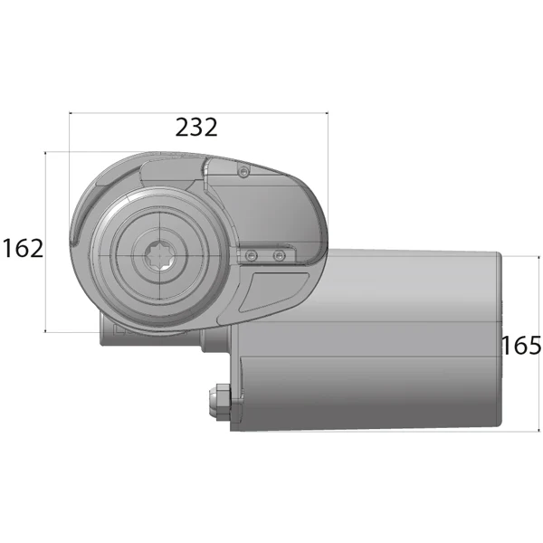 Lofrans, X2 Winde 12V 1000W, 8mm Kette - 14mm Seil, 1000kg Max Pull, IP67