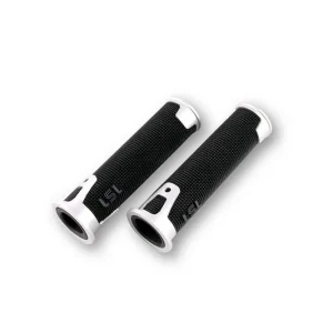 LSL ERGONIA Lenkergriffgummi, 7/8 Zoll (22,2 mm), 125 mm, silber
