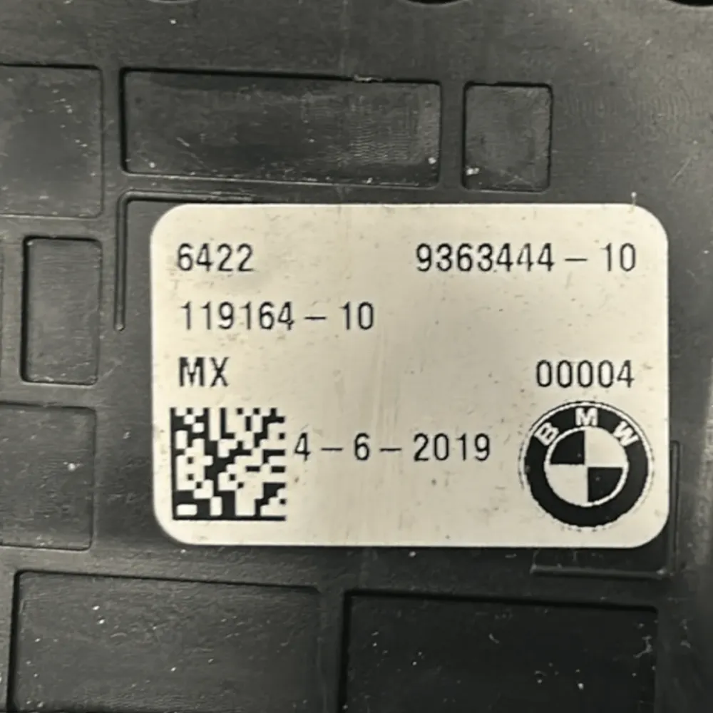 Luftauslässe zentrale bmw x3 g01 cod:9363444-10 (2017 > 2024) + Start- und Stopp-Taste
