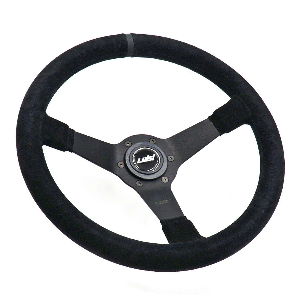 LUISI Mirage Race Sportlenkrad Wildleder Komplettset passend für Opel Manta (geschüsselt / mit TÜV)