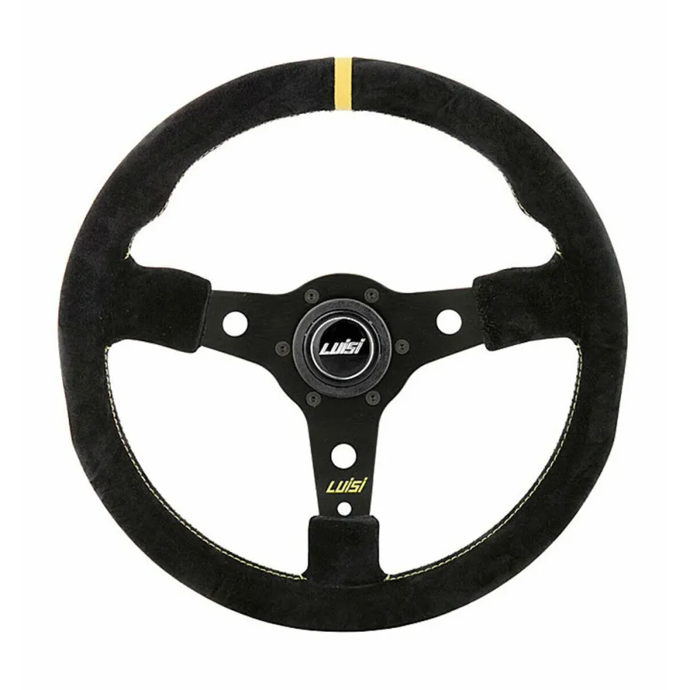 LUISI Racing Race YS Sportlenkrad Wildleder (geschüsselt / mit TÜV)
