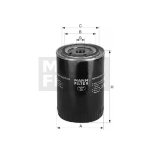 Original MANN-FILTER Wechselfilter W 12 205