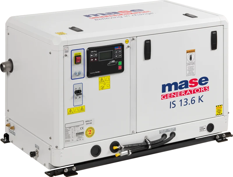MASE IS13.6 12 kW Marine Dieselgenerator 1800 U / min 60 Hz