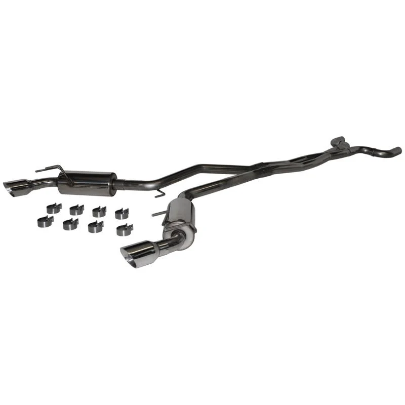 MBRP 2010 Chev Camaro V6 3.6L Dual Cat Back Round Tips (11 Conv. MUST purchase mbrpAD1710)