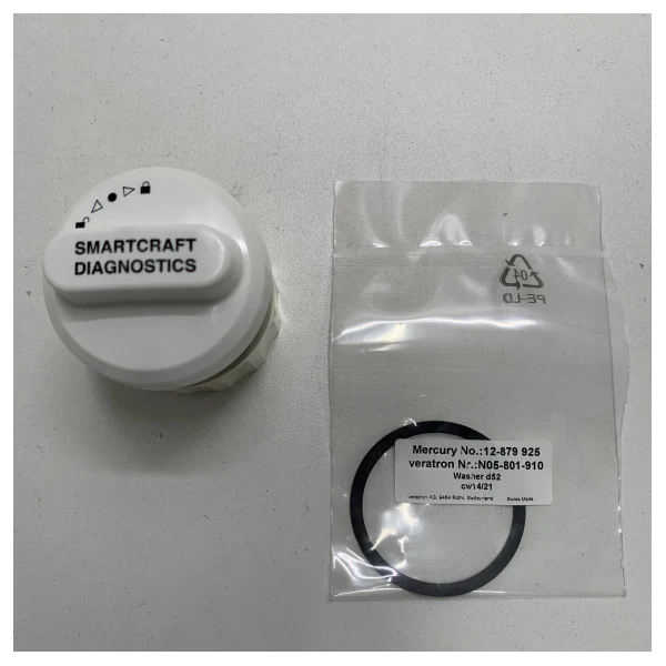 Mercury Quicksilver Smartcraft Diagnostic Mount Plug - 8m0046339
