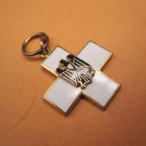 H.W. - - Miniatur Ehrenzeichen vom deutschen Roten Kreuz Modell / Ausführung 1957