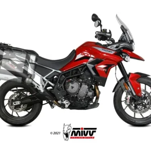 MIVV Oval Auspuff Carbon passend für TRIUMPH Tiger 900/GT/PRO/RALLY 21-