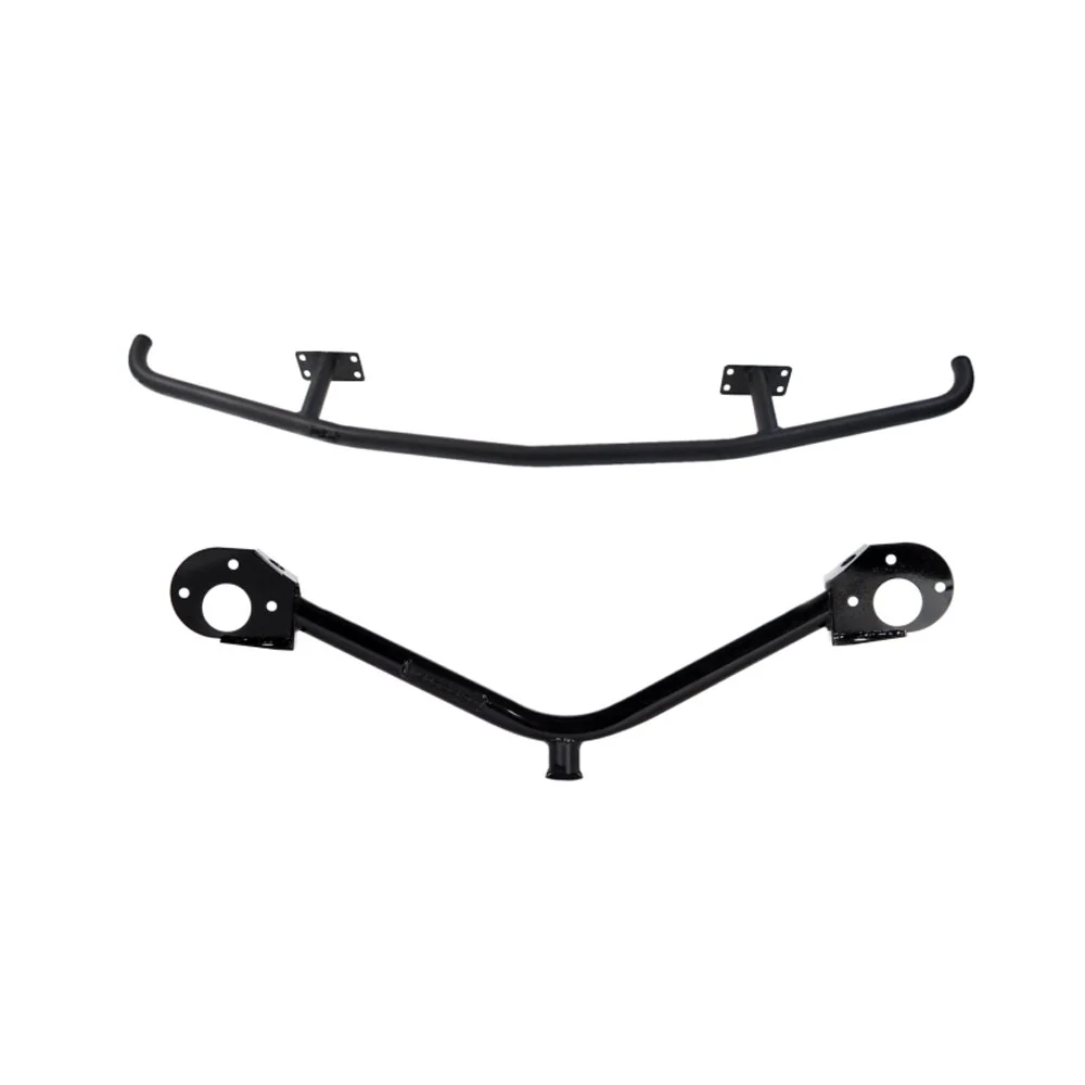 MMG MOTORSPORT Bash Bar Jacking Point passend für BMW E46 vorne hinten Set