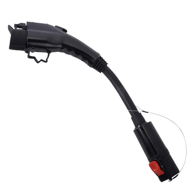 Model S/X/3/Y auf J1772 Adapter-Ladegerät, 60 Ampere / 250 V AC max., für Level 1 - Level 2 Laden, IP44 wetterfest für Tesla