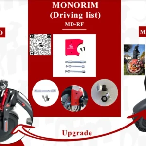 Umrüstsatz für Vorderradbremse und Hinterradmotor für Xiaomi (MONORIM) MONORIM© SPAIN