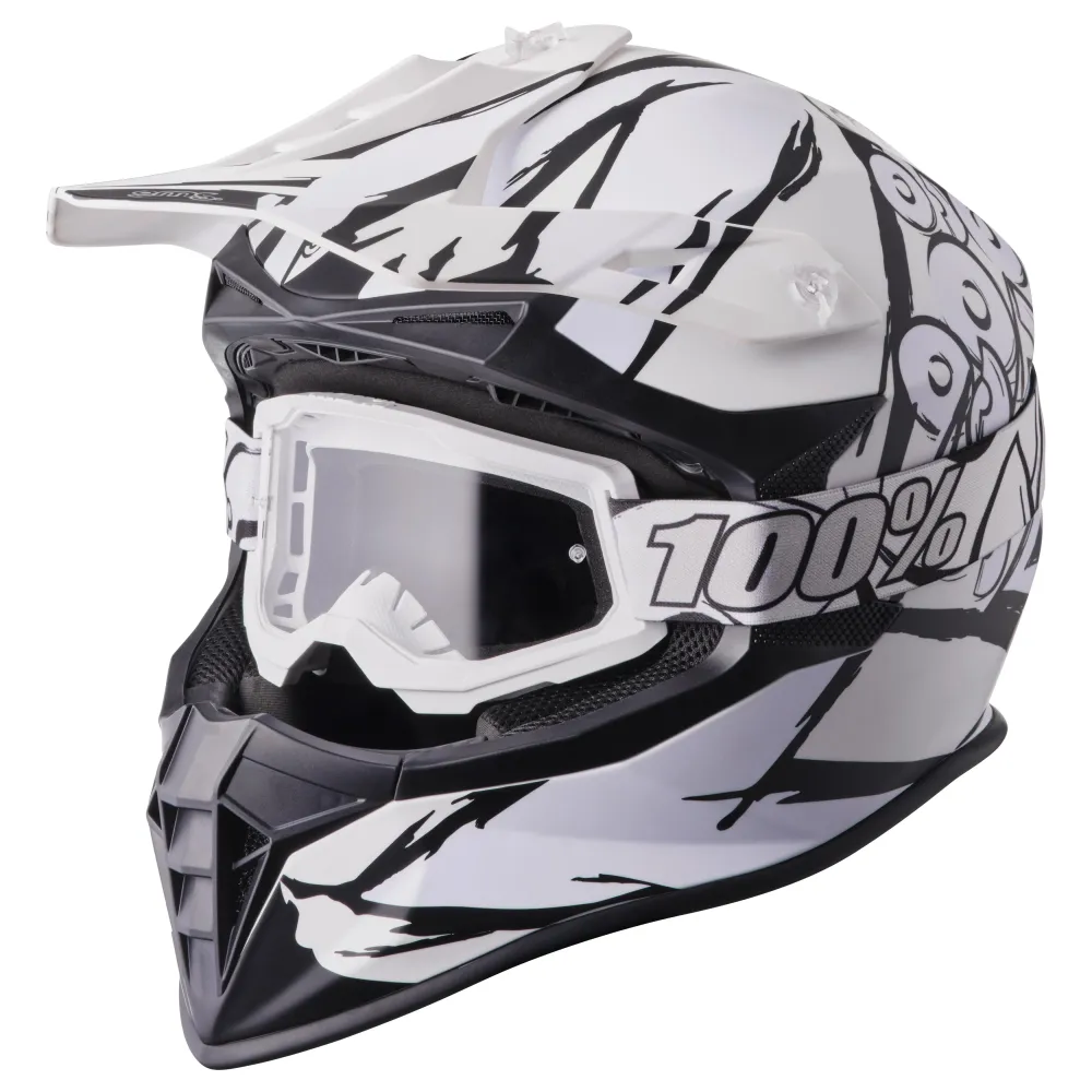 Motocrosshelm Fortis Graffi
