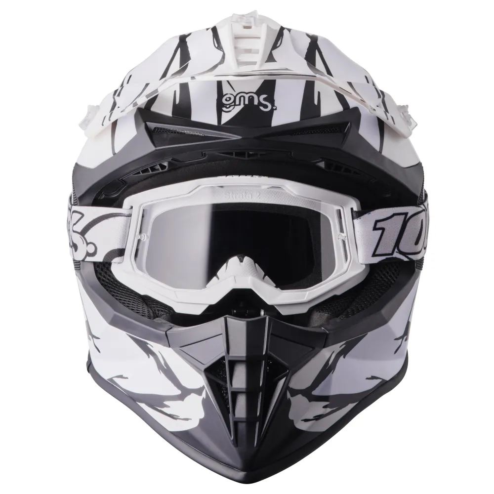 Motocrosshelm Fortis Graffi