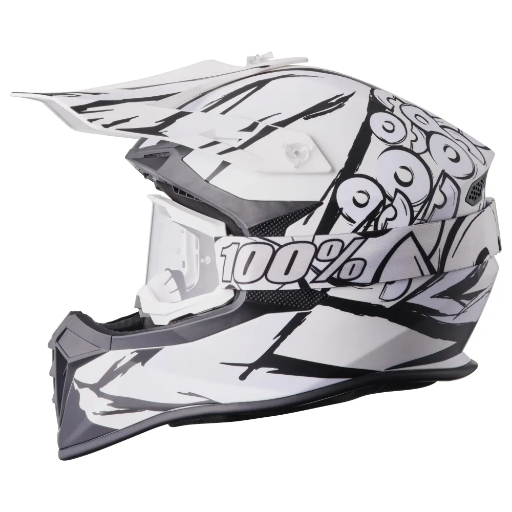 Motocrosshelm Fortis Graffi