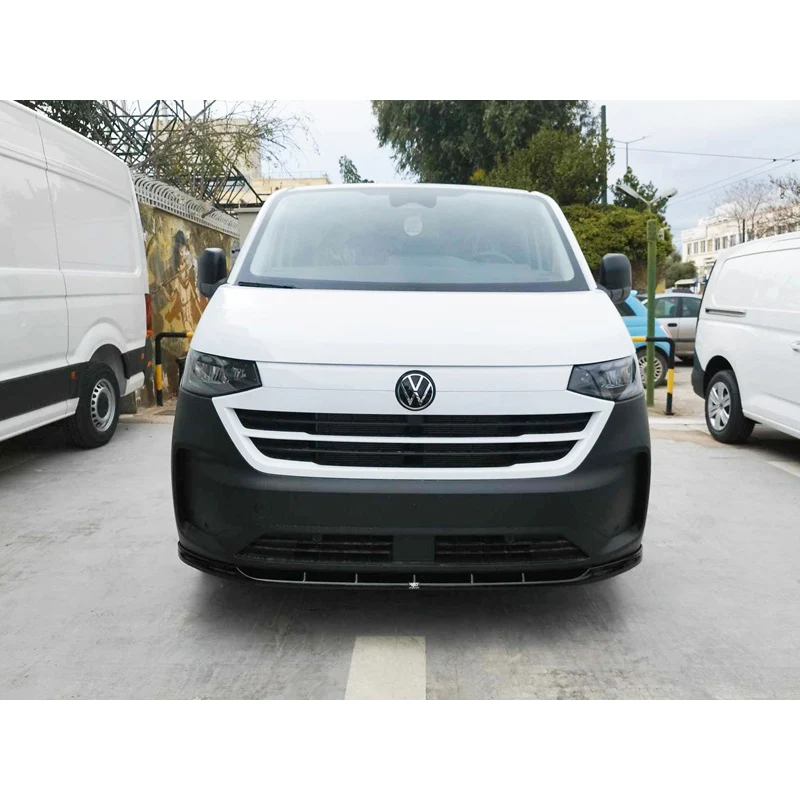 Motordrome, Frontspoiler V.1 - Passer til Volkswagen Transporter T7 & T7 Caravelle 2024 - ABS Gloss Black