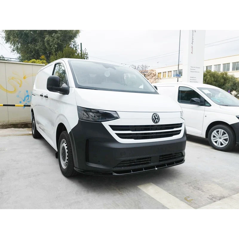 Motordrome, Frontspoiler V.1 - Passer til Volkswagen Transporter T7 & T7 Caravelle 2024 - ABS Gloss Black