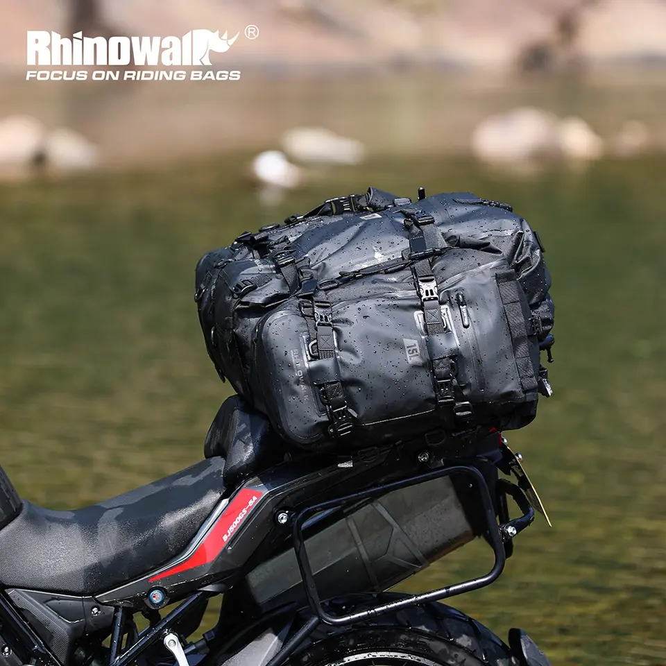 Motorradtasche 15 L, "Rhinowalk" zuverlässig, wasserdicht und strapazierfähig