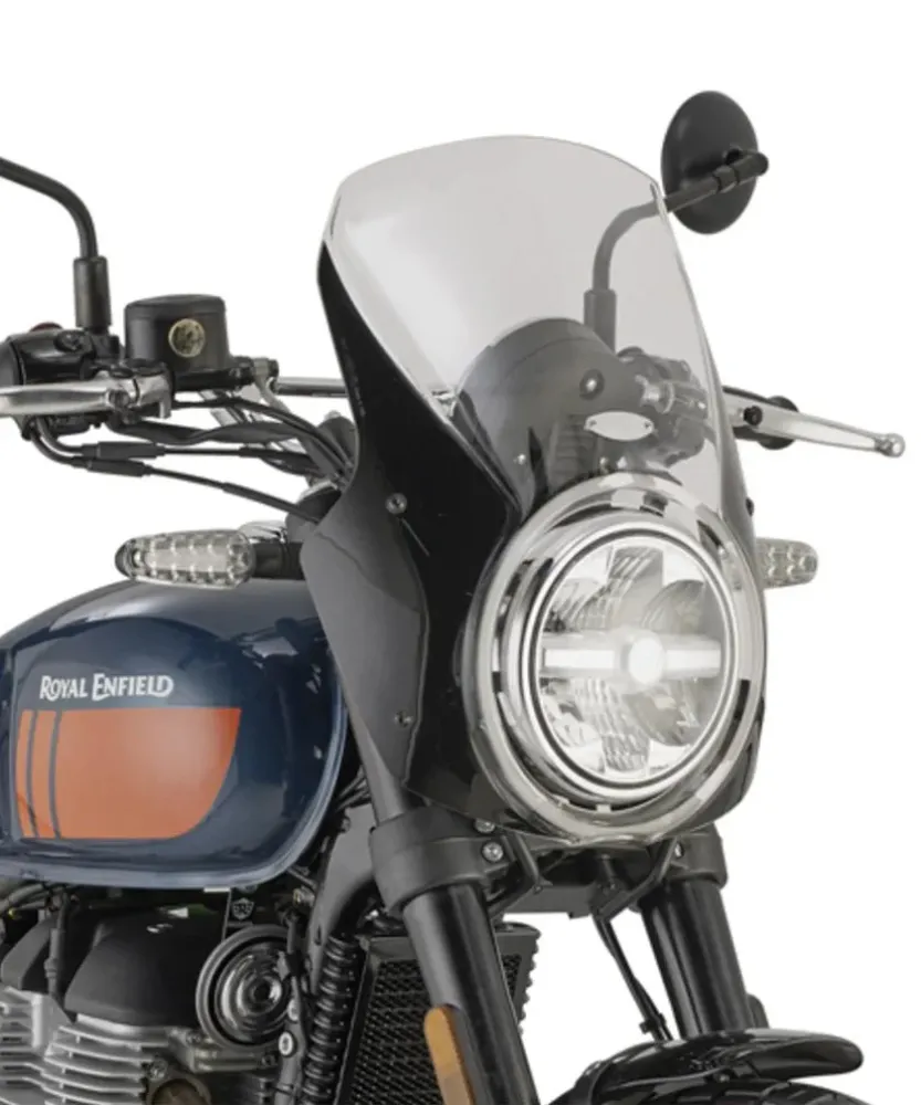 Motorrad-Windschutzscheibe Hoher Bear 650 Transparent mit Halterungen A9063A - GIVI