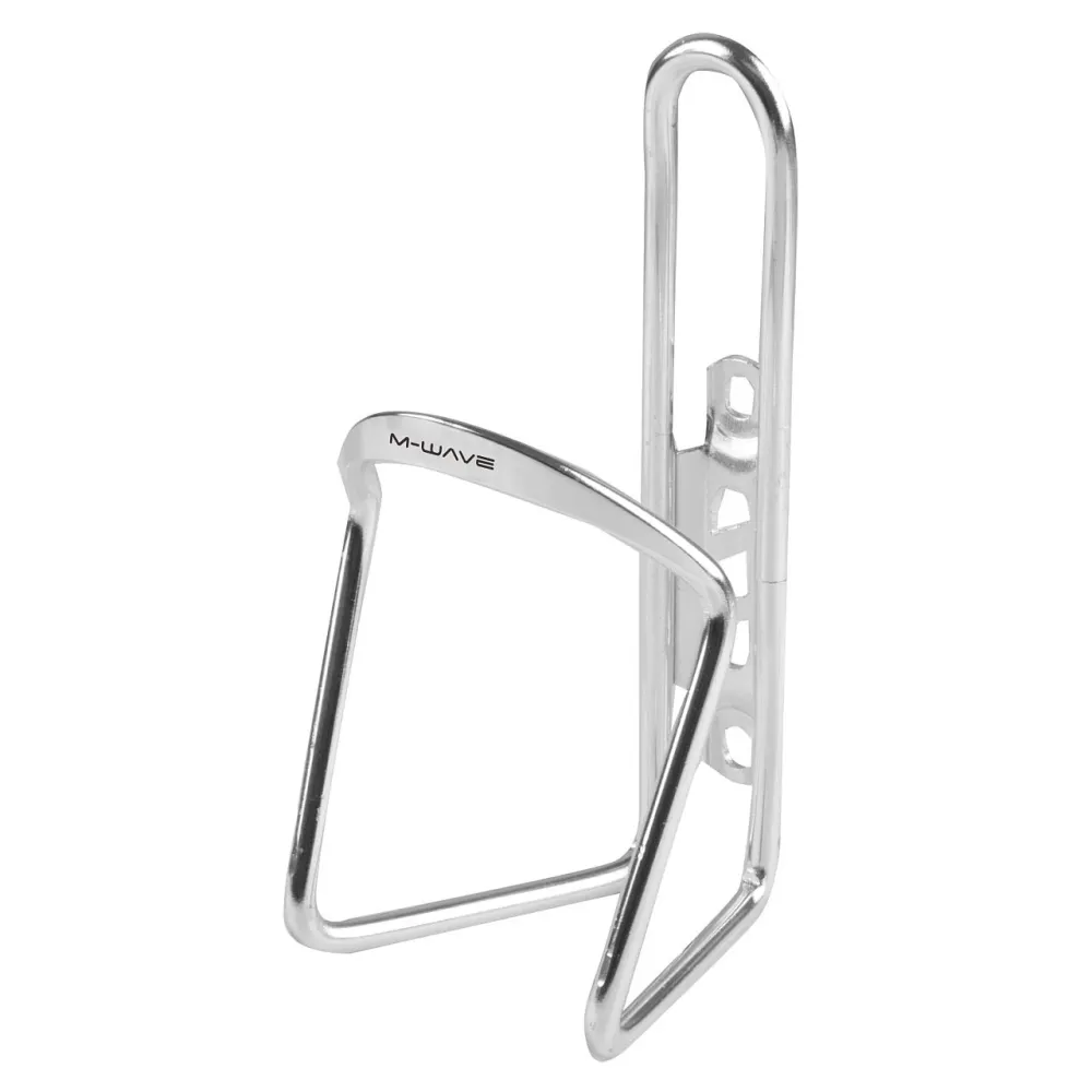 M-Wave Flaschenhalter aus Aluminium Silber eloxiert