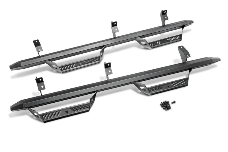 N-Fab Predator PRO 2019 Dodge Ram 1500 Crew Cab All Beds - Tex. Black - Cab Length