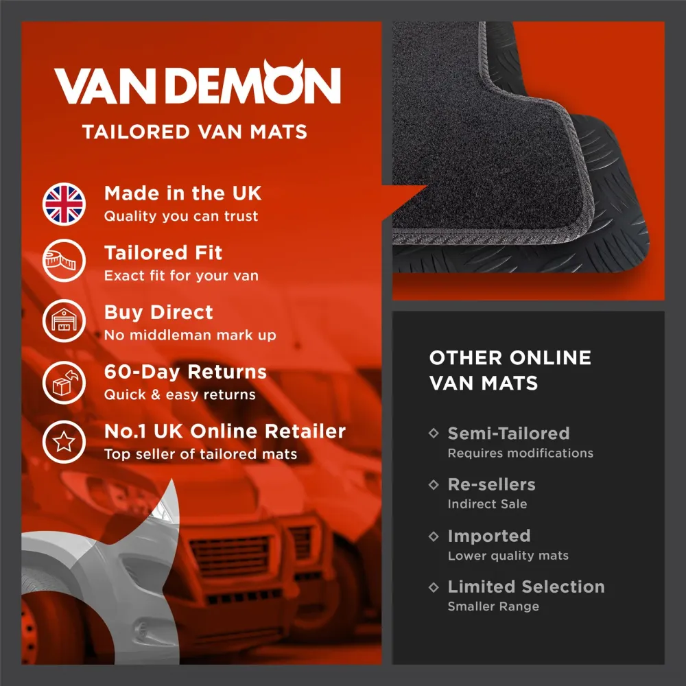 Nissan Primastar (2022+) Carpet Floor Mat