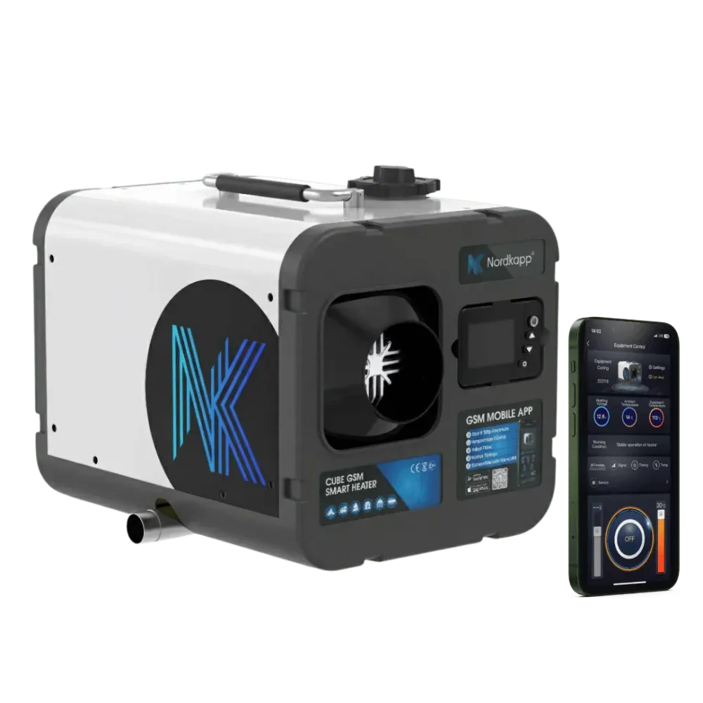 Cube GSM 4G/5G 5kW & 8kW Diesel-Luftheizung Nordkapp®