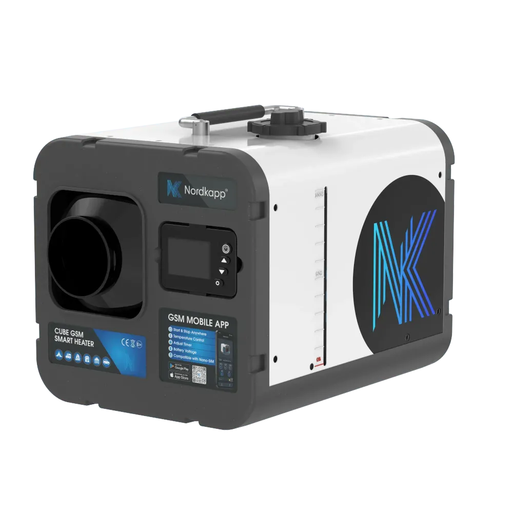 Cube GSM 4G/5G 5kW & 8kW Diesel-Luftheizung Nordkapp®