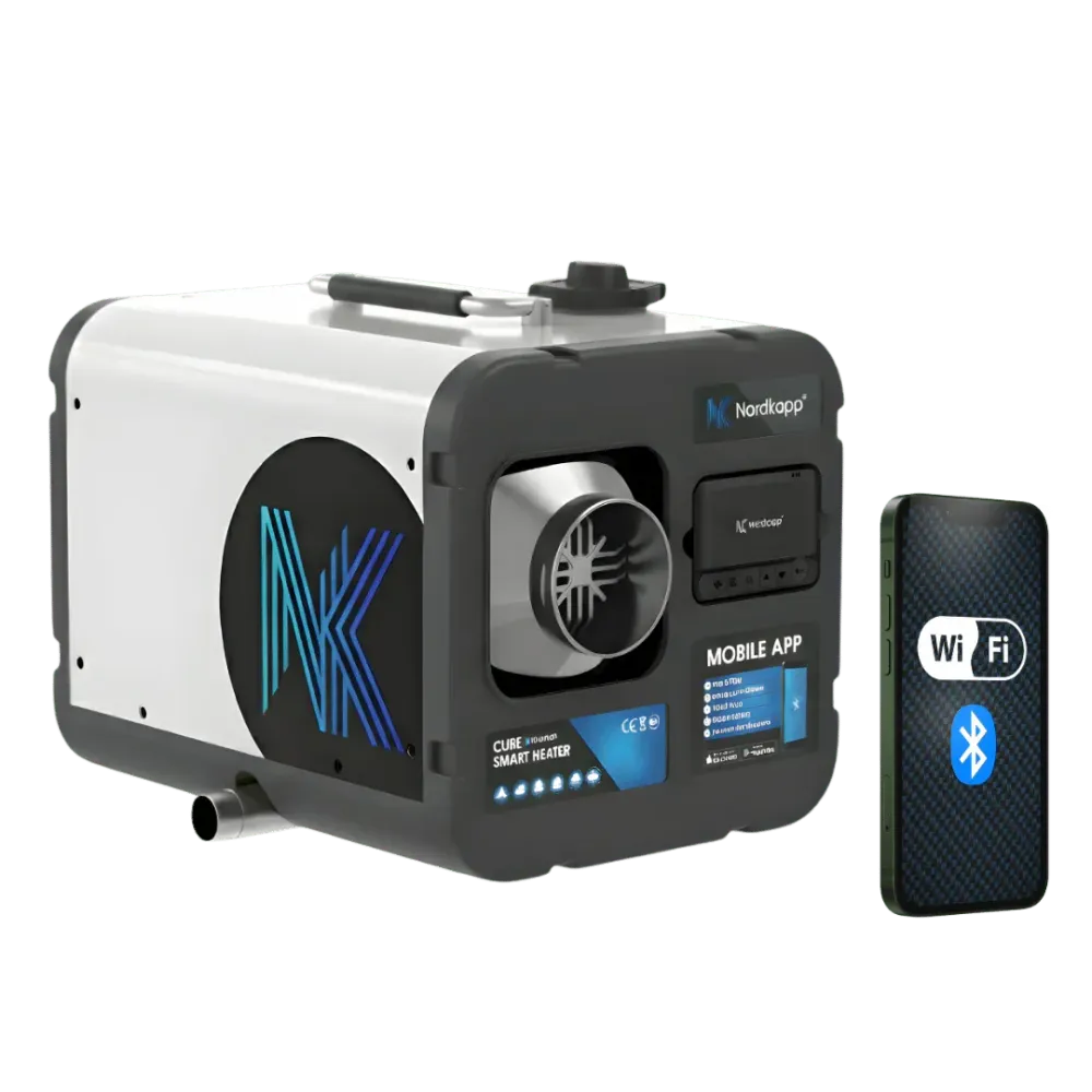 Cube Wi-Fi & Bluetooth Diesel-Luftheizung 5kW & 8kW - 12V/24V Nordkapp®