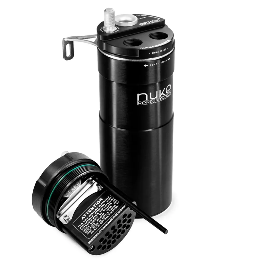 NUKE PERFORMANCE Competition Öl Catchtank 0,5 / 1,0 Liter Universal