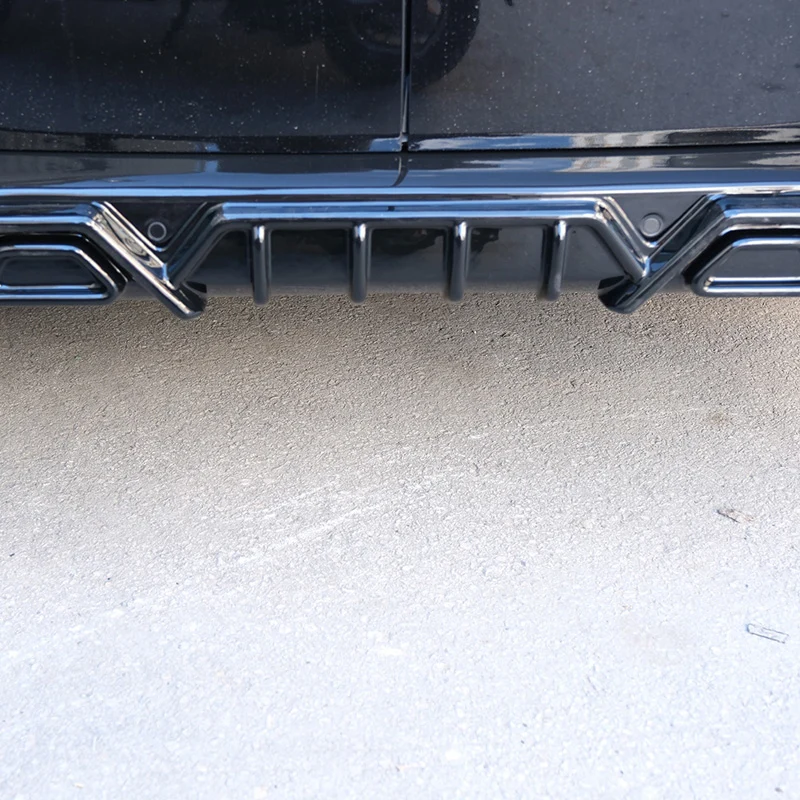 OneWay, Bagkofanger Diffuser - Glossy Sort - Passer til VW Transporter T7 & Ford Transit Custom