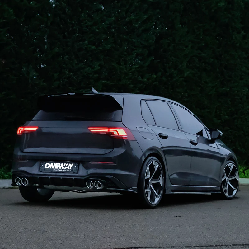 Oneway Complete body kit suitable Volkswagen Golf VIII HB 3/5-doors 2020-2024 excl. GTi/GTD/GTE/R/R-Line - Gloss black