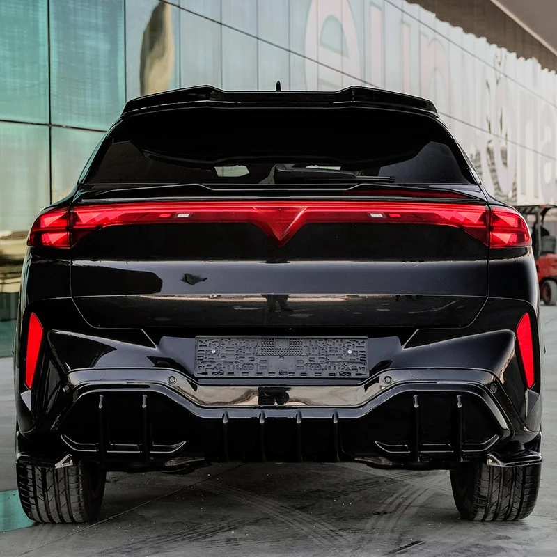 Oneway Rear Side Diffusors suitable Cupra Terramar (KP1) 2024- - Gloss black