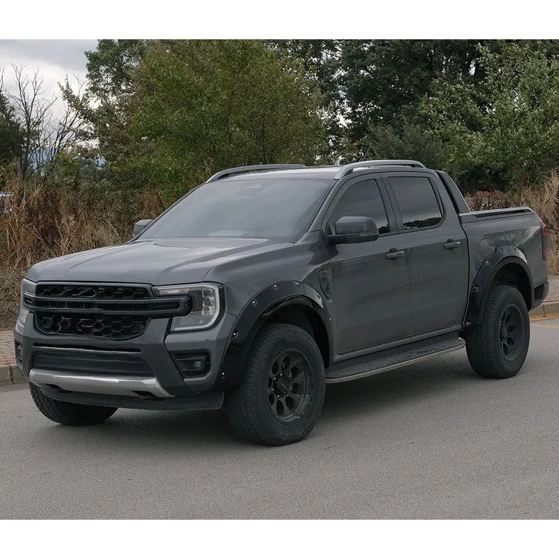 Oneway Set Fender Flares suitable Ford Ranger T9 2022- (Jumbo) - Matt black