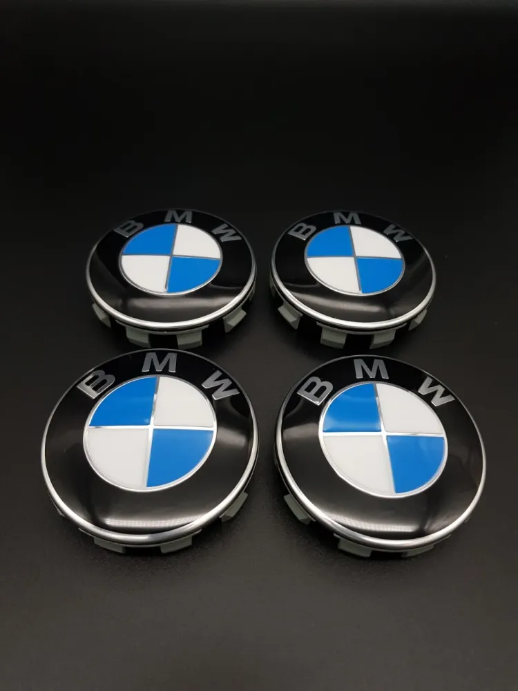4x Original BMW 68mm Nabendeckel Nabenkappen Felgendeckel F20 F21 F30 F31 F32