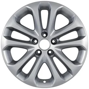 Original Ford C-MAX & Focus Leichtmetallrad 17" 5 x 2-Speichen-Design, silber
