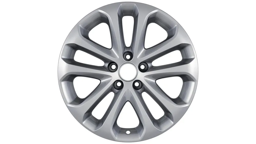 Original Ford C-MAX & Focus Leichtmetallrad 17" 5 x 2-Speichen-Design, silber