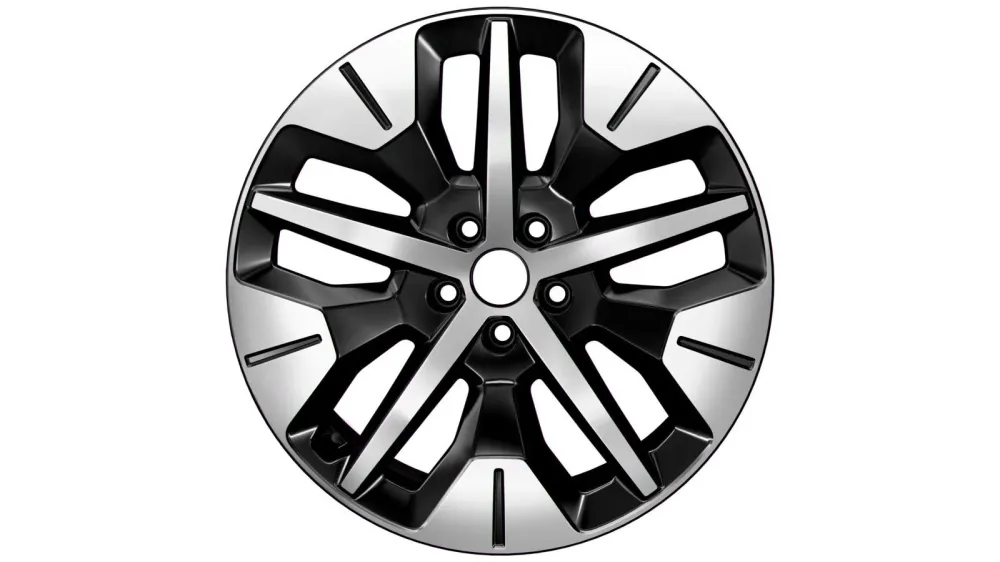 Original Ford Elec.Explorer Alufelge 19" vorn, 5SpeichenDesign,Black&Bright