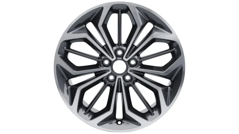 Original Ford Focus Leichtmetallrad 18" 5 x 2-Speichen-Design, Pearl Grey
