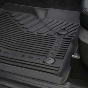 Original Ford Ranger ab 2022 Allwetterfußmatten vorn und hinten, schwarz