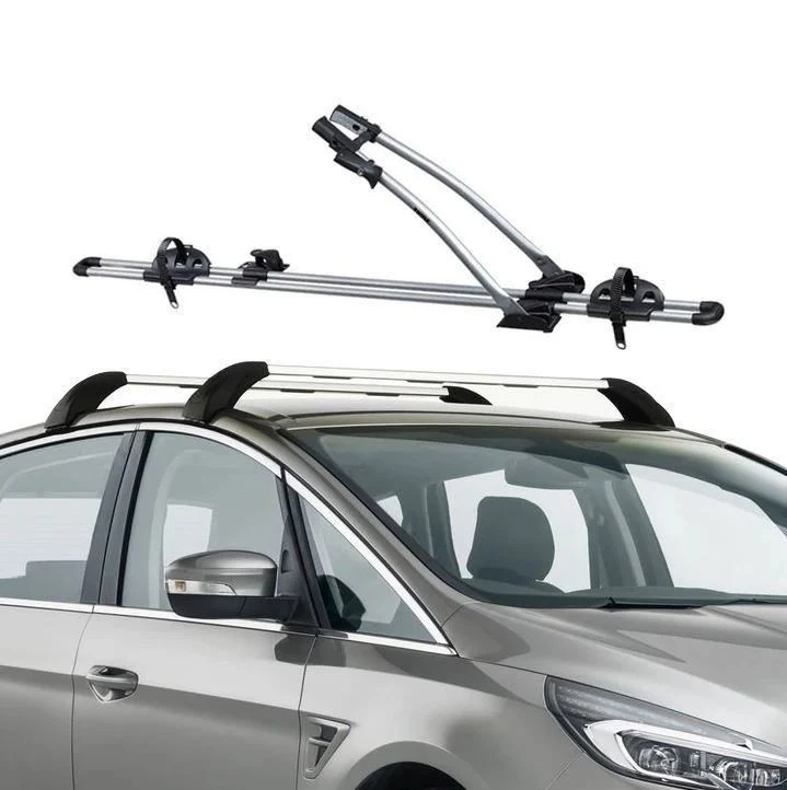 Original Ford S-MAX 2015-2023 Dachgrundträger & Thule Dach-Fahrradträger 532